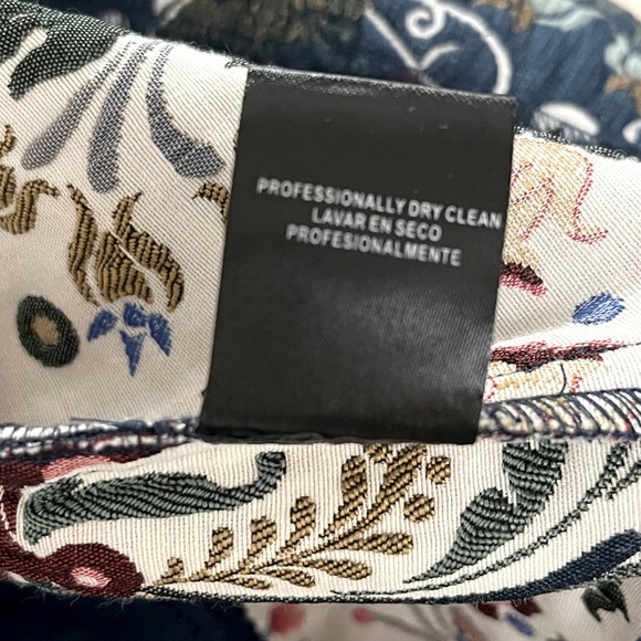 Nicole Miller Jacquard Fit & Flare
Dress Navy Blue Floral - Picture 14 of 16